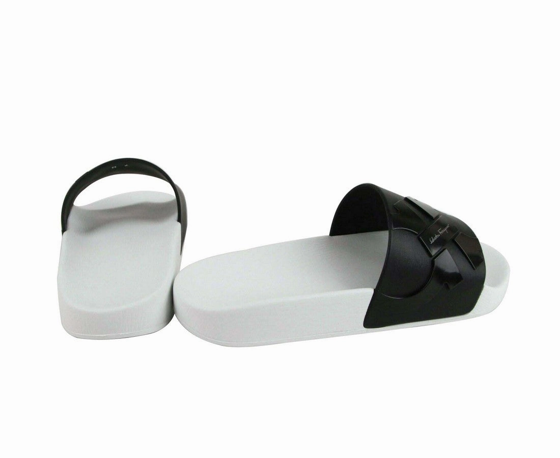 Salvatore Ferragamo Men's Dante Rubber Slide Sandal