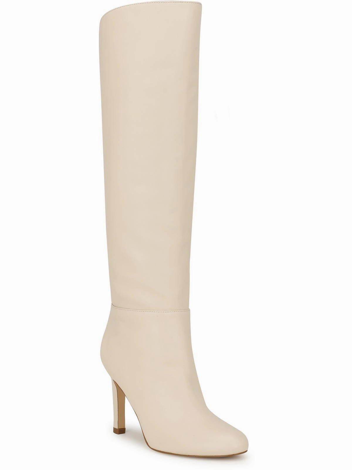Sancha Womens Leather Wide Calf Knee-High Boots Womens Dress Boots for less