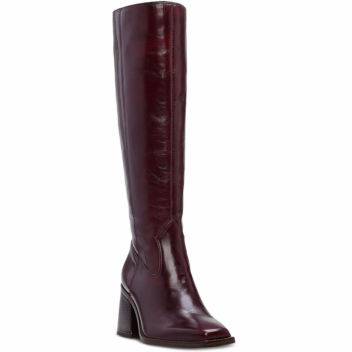 Sangeti Womens Zipper Knee-High Boots
