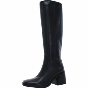 Sangeti Womens Zipper Knee-High Boots Cheap Womens Leather Boots
