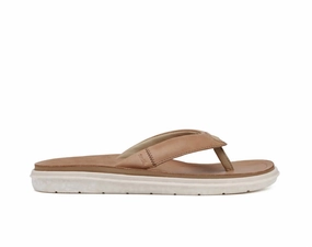 Sanuk Rippah Sustainasole In Tan Mens Sandals outlet deals