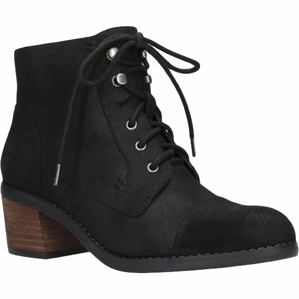 Sarina Womens Padded Insole Ankle Combat & Lace-up Boots Womens Winter Boots promo deal
