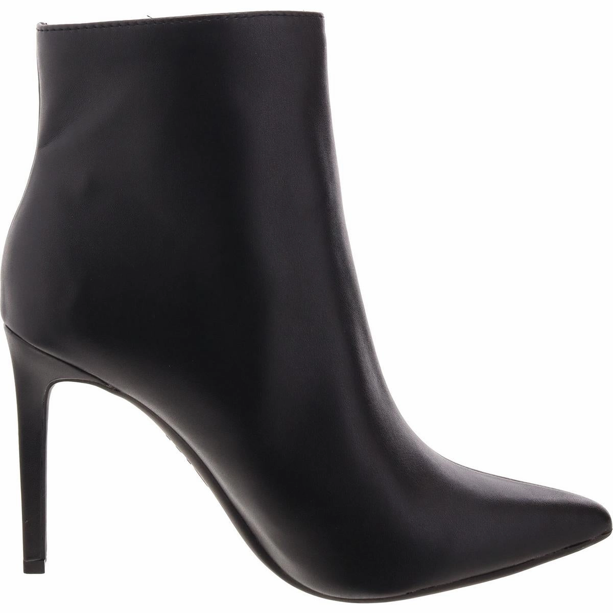 Sarishaa Womens Pointed Toe Heels Mid-Calf Boots