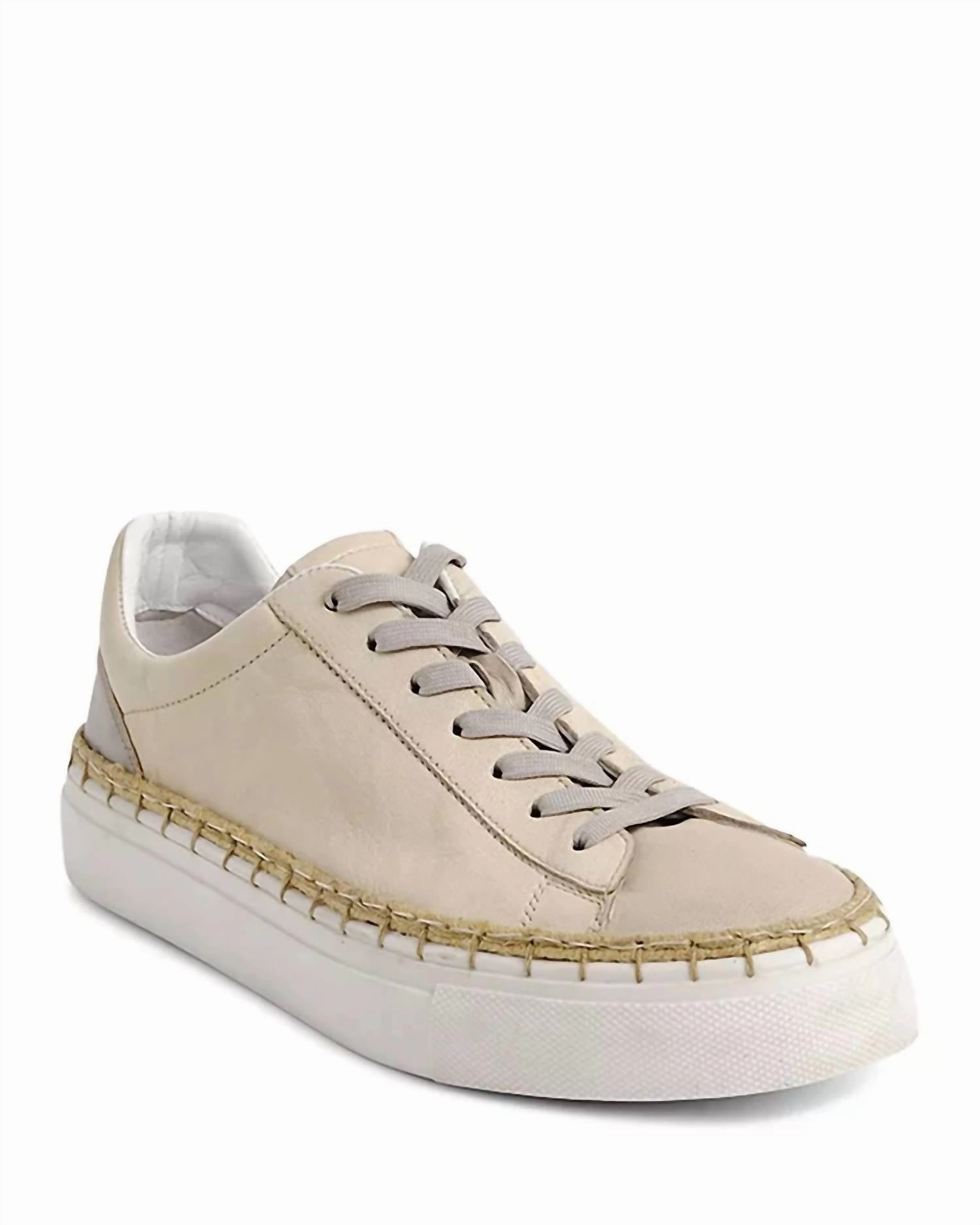 Scotty Sneaker In Beige/tan Stylish Womens Sneakers clearance