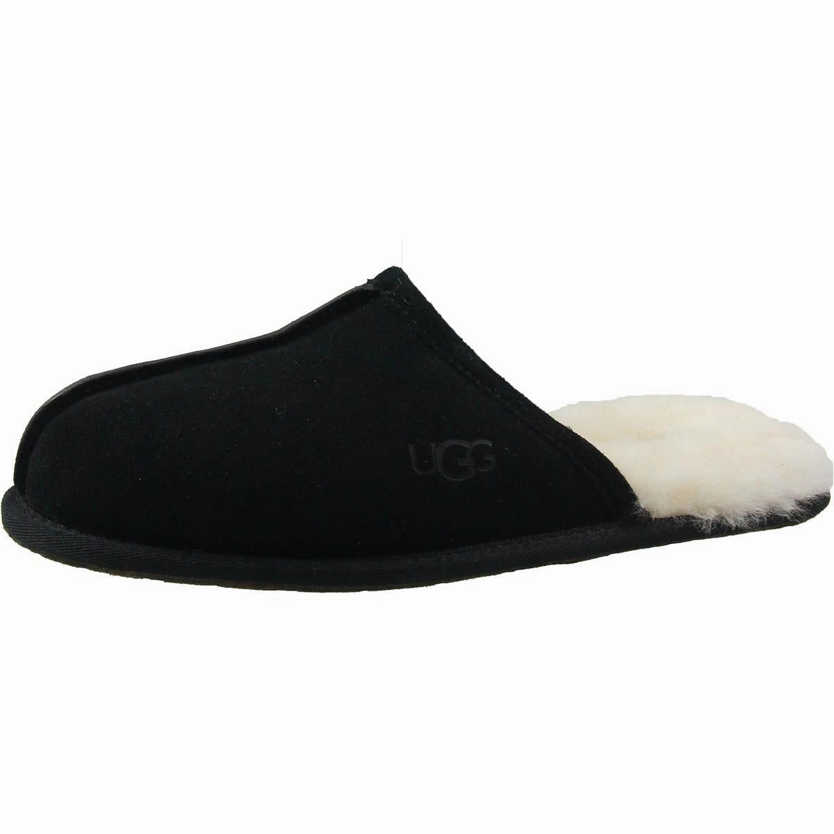 Scuff Mens Suede Slip On Scuff Slippers