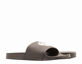 Sergio Tacchini Triods Anthracite Black/White Men's Slides 19011-900 Discount Mens Beach Sandals