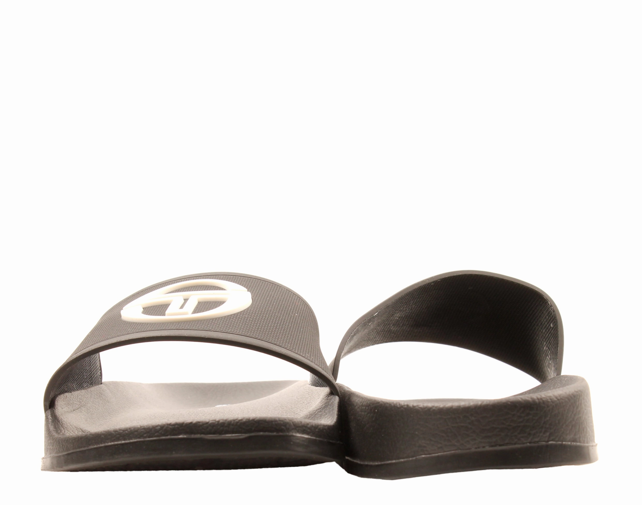 Sergio Tacchini Triods Anthracite Black/White Men's Slides 19011-900