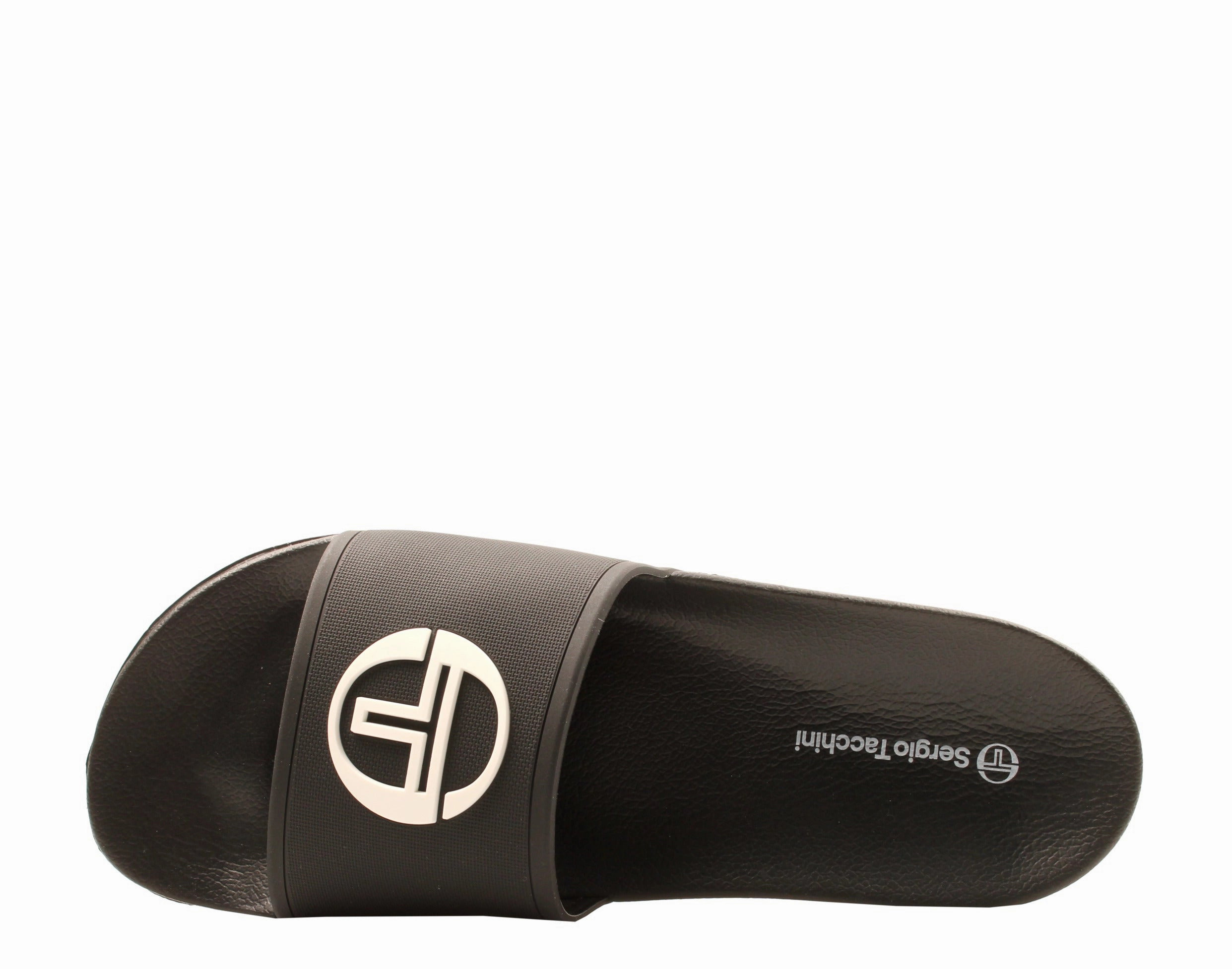 Sergio Tacchini Triods Anthracite Black/White Men's Slides 19011-900