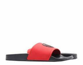 Sergio Tacchini Triods Tango Red/Navy Men's Slides 19011-650 Discount Mens Beach Sandals