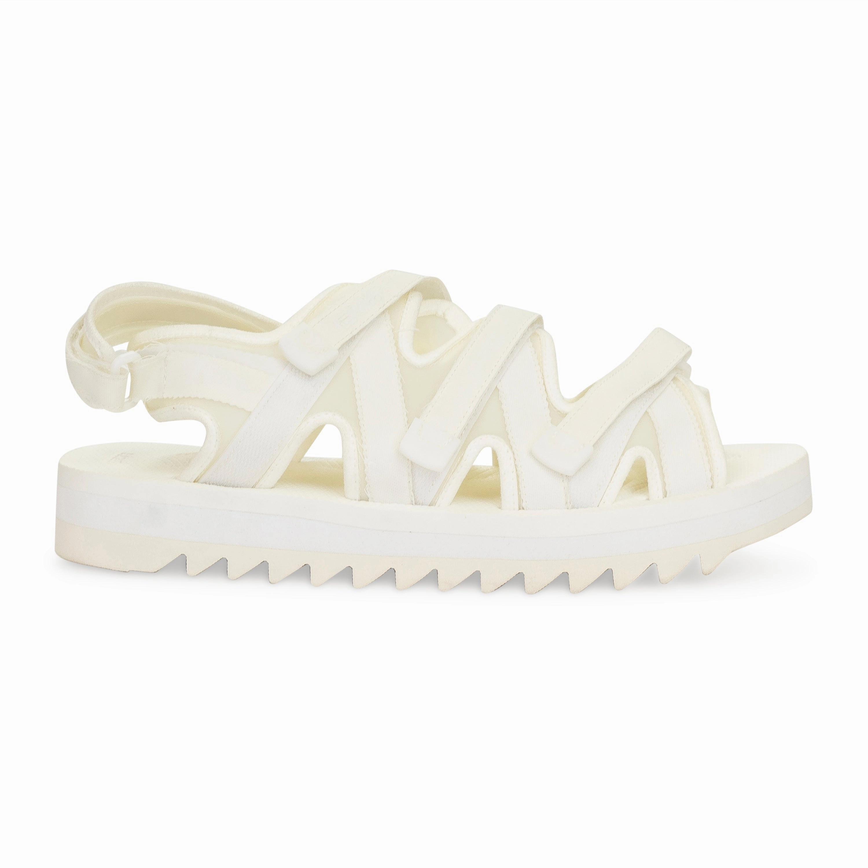 SILICON SANDALE - COLLABORATED WITH SUIC WHITE SANDALS