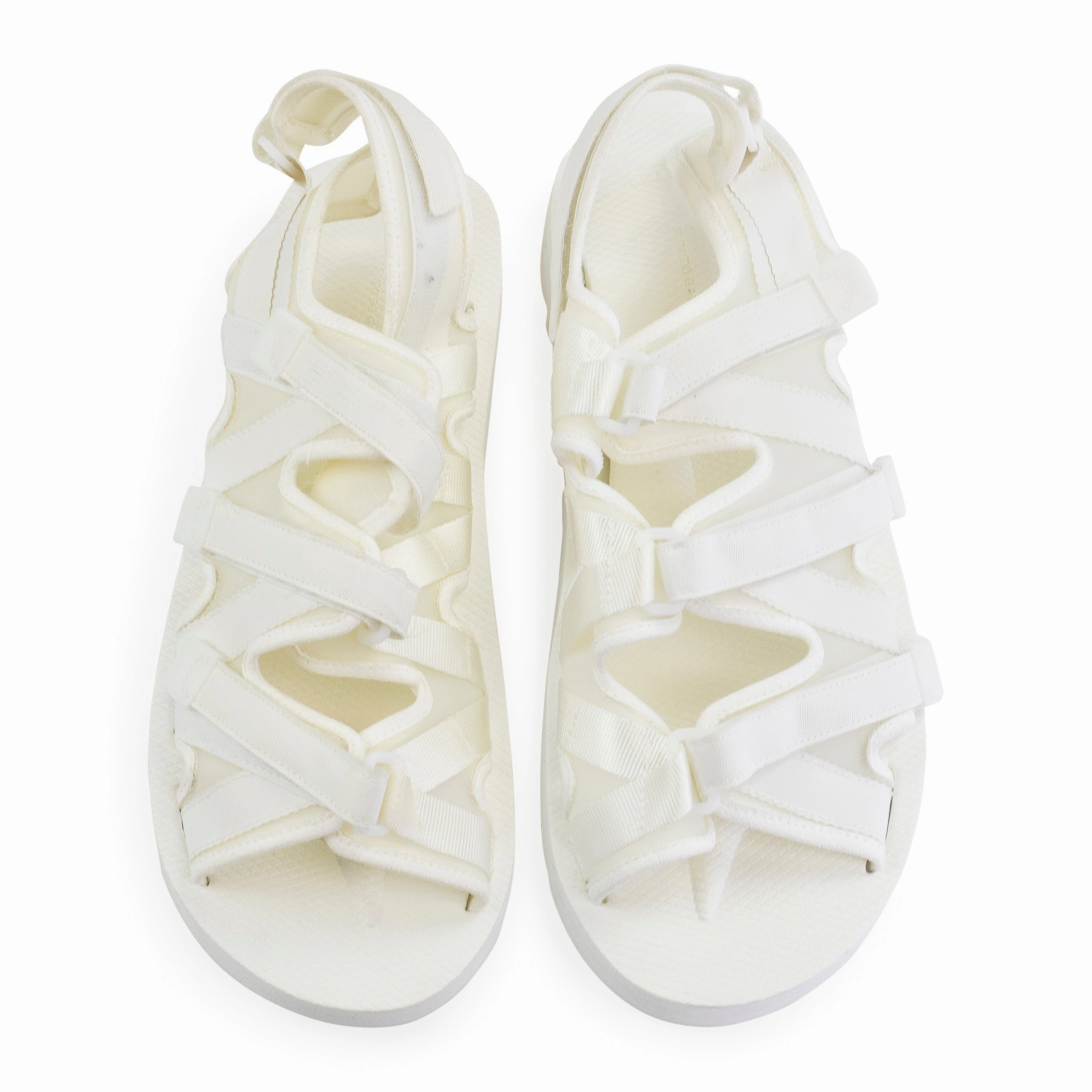 SILICON SANDALE - COLLABORATED WITH SUIC WHITE SANDALS