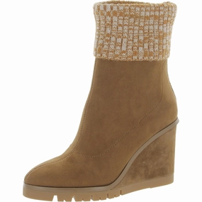 Sindie Womens Knit Cuffed Booties Womens Boots sale online