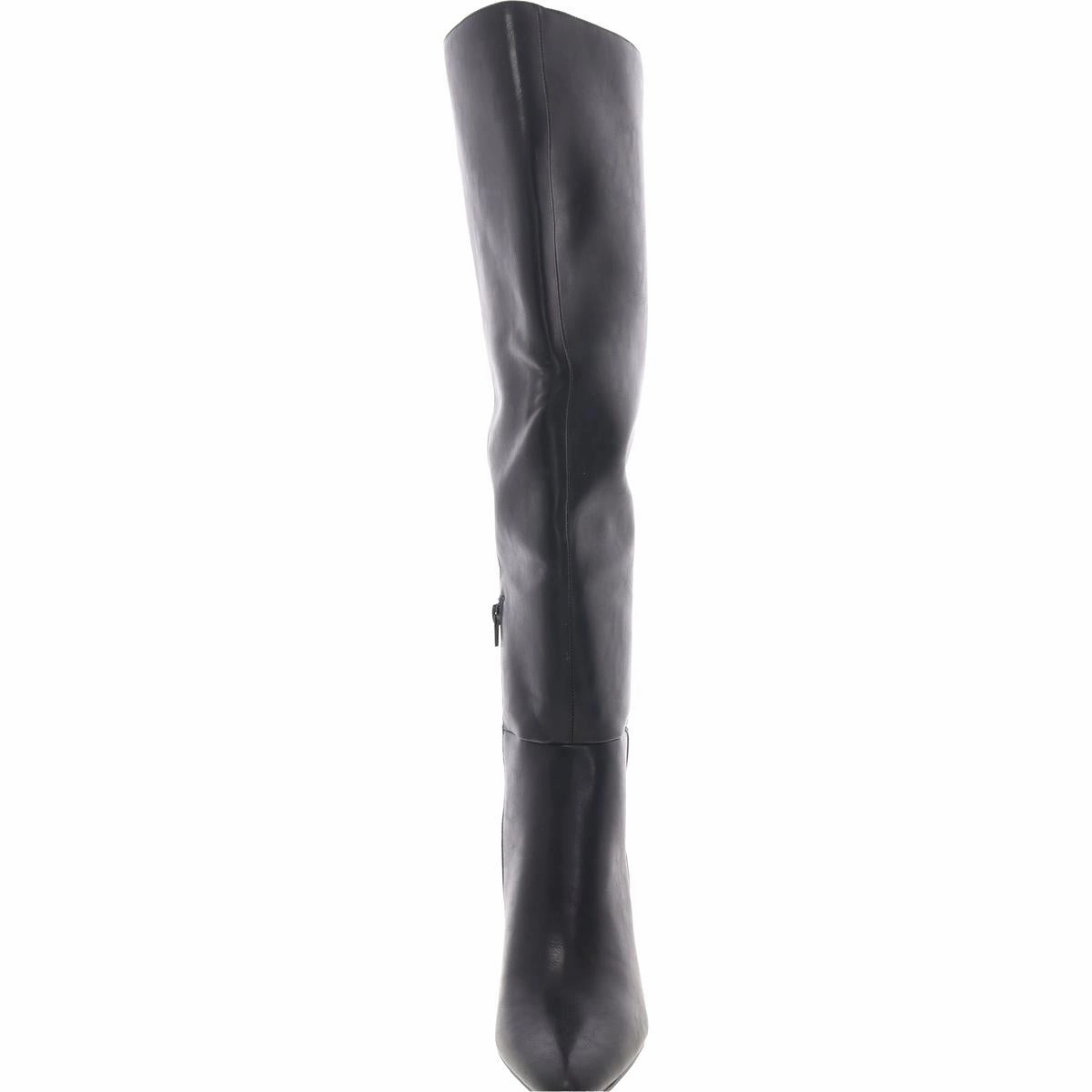 Sizzlee Womens Pull On Stiletto Over-The-Knee Boots