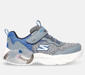 Skechers Creature Light Molded Creature Sneakers Charcoal Blue Kids Light-Up Shoes on sale