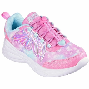 Skechers Dream Racer - Wing Brites Pink Kids Light-Up Shoes on sale