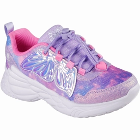 Skechers Dream Racer - Wing Brites Sneakers Kids Velcro Sneakers discount