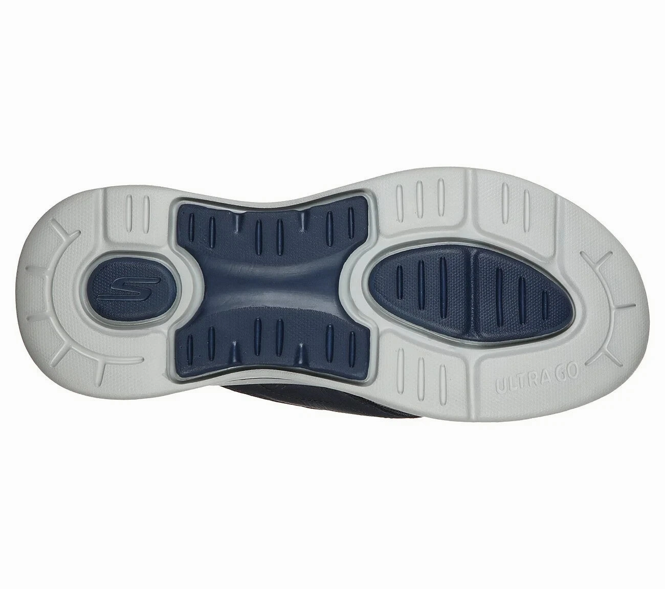 Skechers Go Walk Arch Fit 229022-NVY Sandals Mens 9 Navy Leather Thong EEE4032