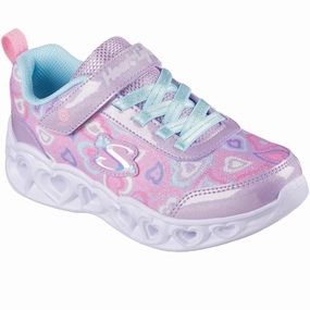 Skechers Heart Lights - Boogie Love Sneakers Kids Velcro Sneakers discount