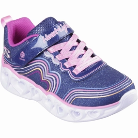 Skechers Heart Lights - Retro Hearts Sneakers Kids Velcro Sneakers discount