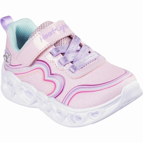 Skechers Heart Lights - Retro Hearts Sneakers Kids Velcro Sneakers discount