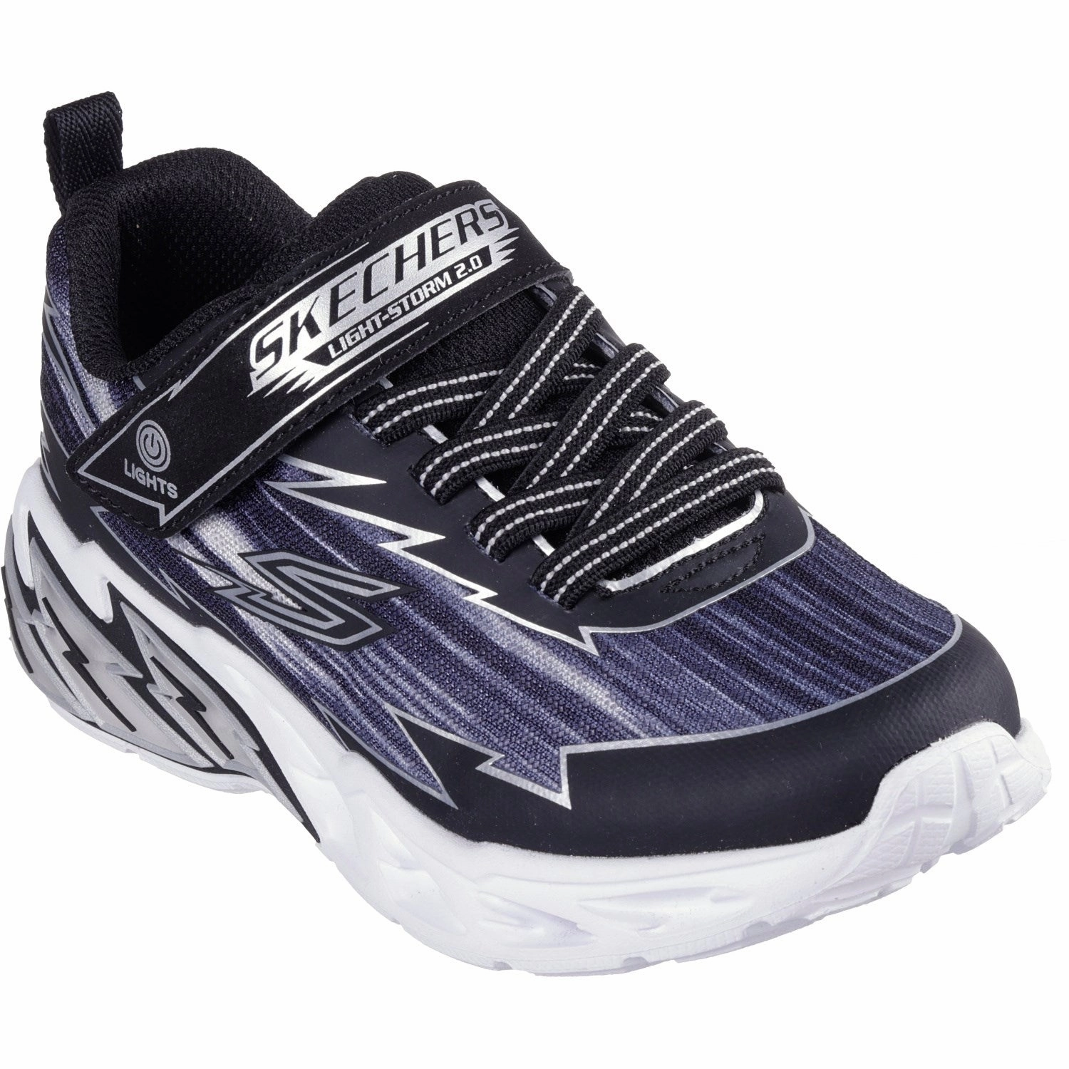 Skechers Light Storm 2.0-Bolt-Brights Sneakers Kids Velcro Sneakers discount