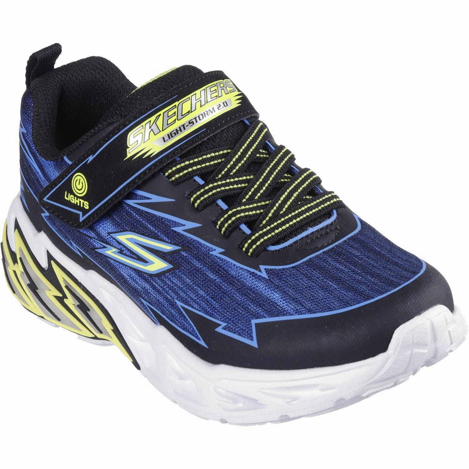 Skechers Light Storm 2.0-Bolt-Brights Sneakers Kids Velcro Sneakers discount