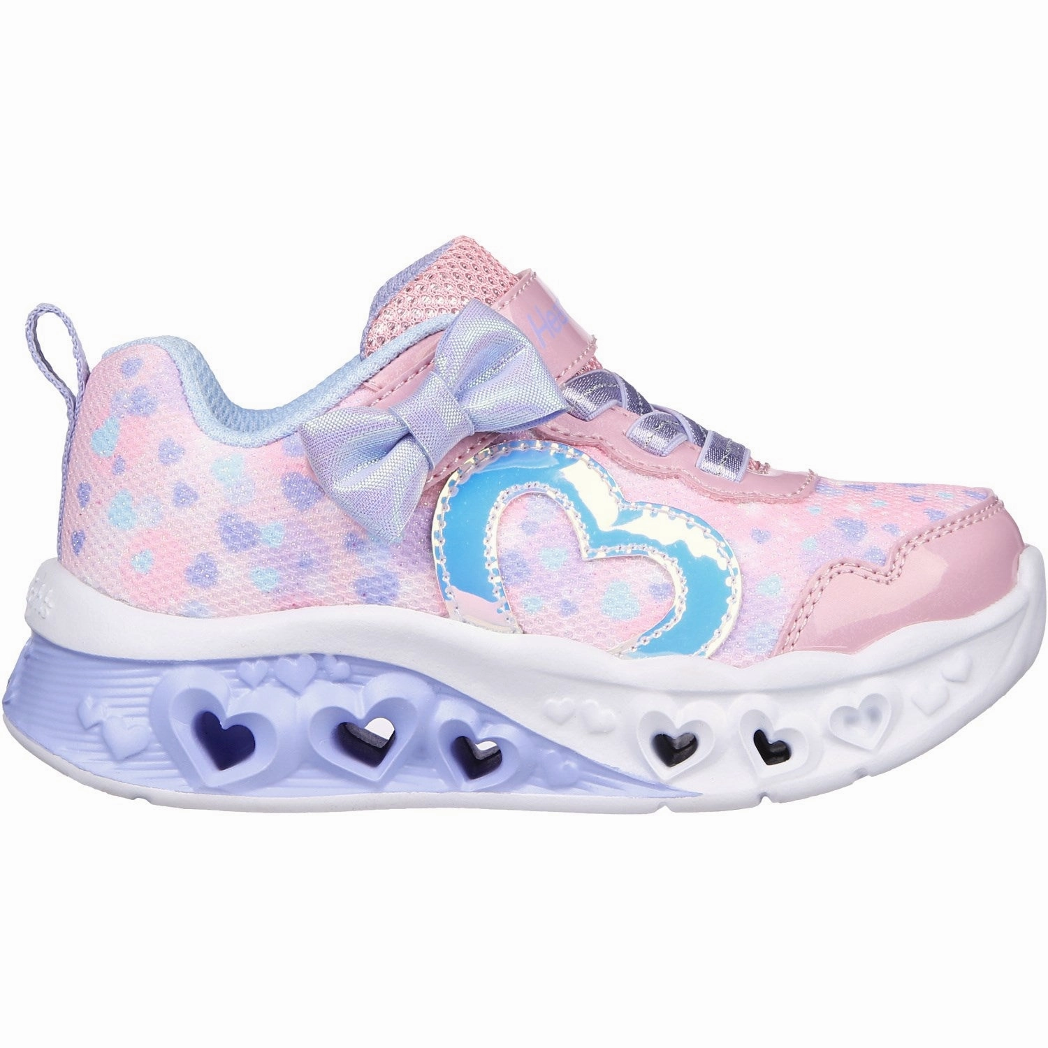 Skechers Pink Flutter Heart Lights - Kind Spirit