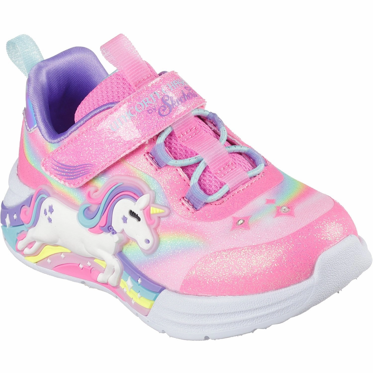 Skechers PKMT Unicorn Chaser Sneakers Kids Velcro Sneakers discount