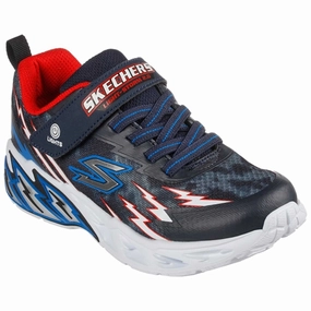 Skechers S-Lights Sneakers Light Storm 2.0 Navy/Red Kids Sneakers with Laces sale