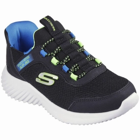 Skechers Slip-ins: Bounder Brisk-Burst Kids Velcro Sneakers discount