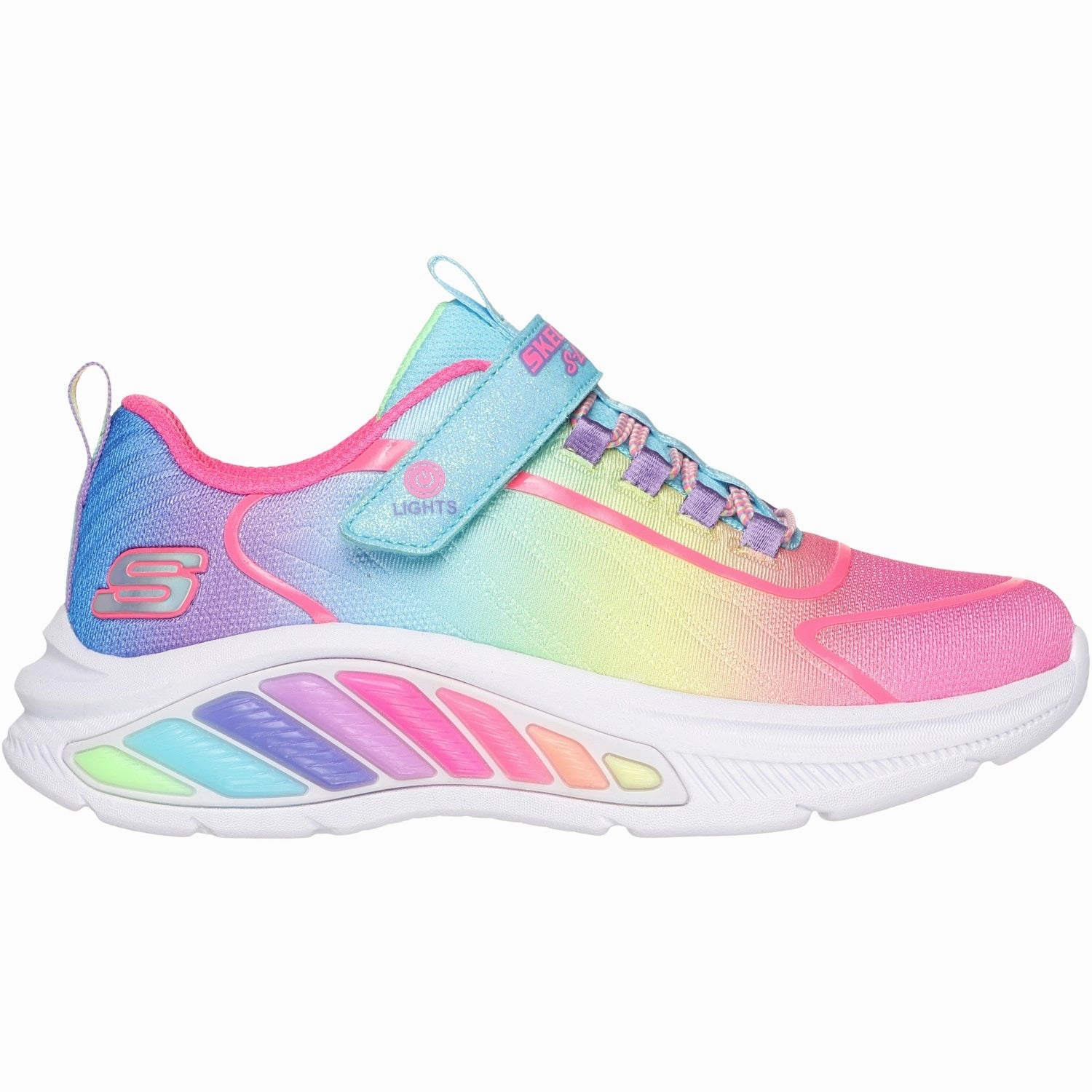 Skechers Turquoise Rainbow Cruisers