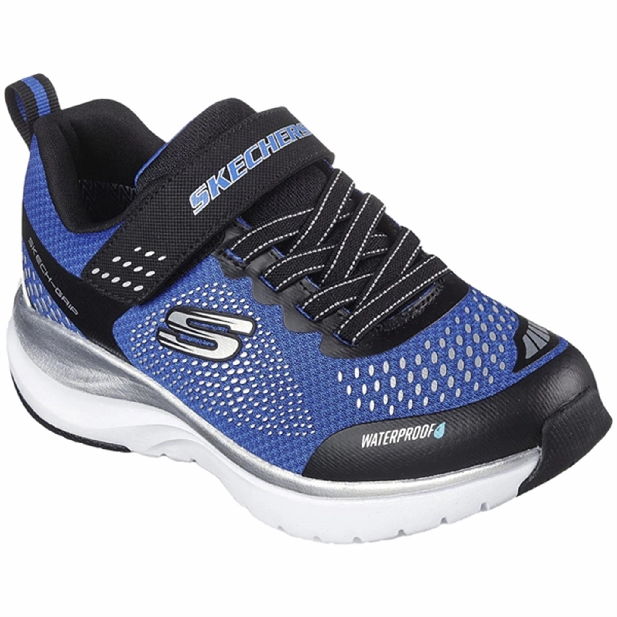 Skechers Ultra Groove Sneakers Waterproof Blue Black Kids Sneakers with Laces sale