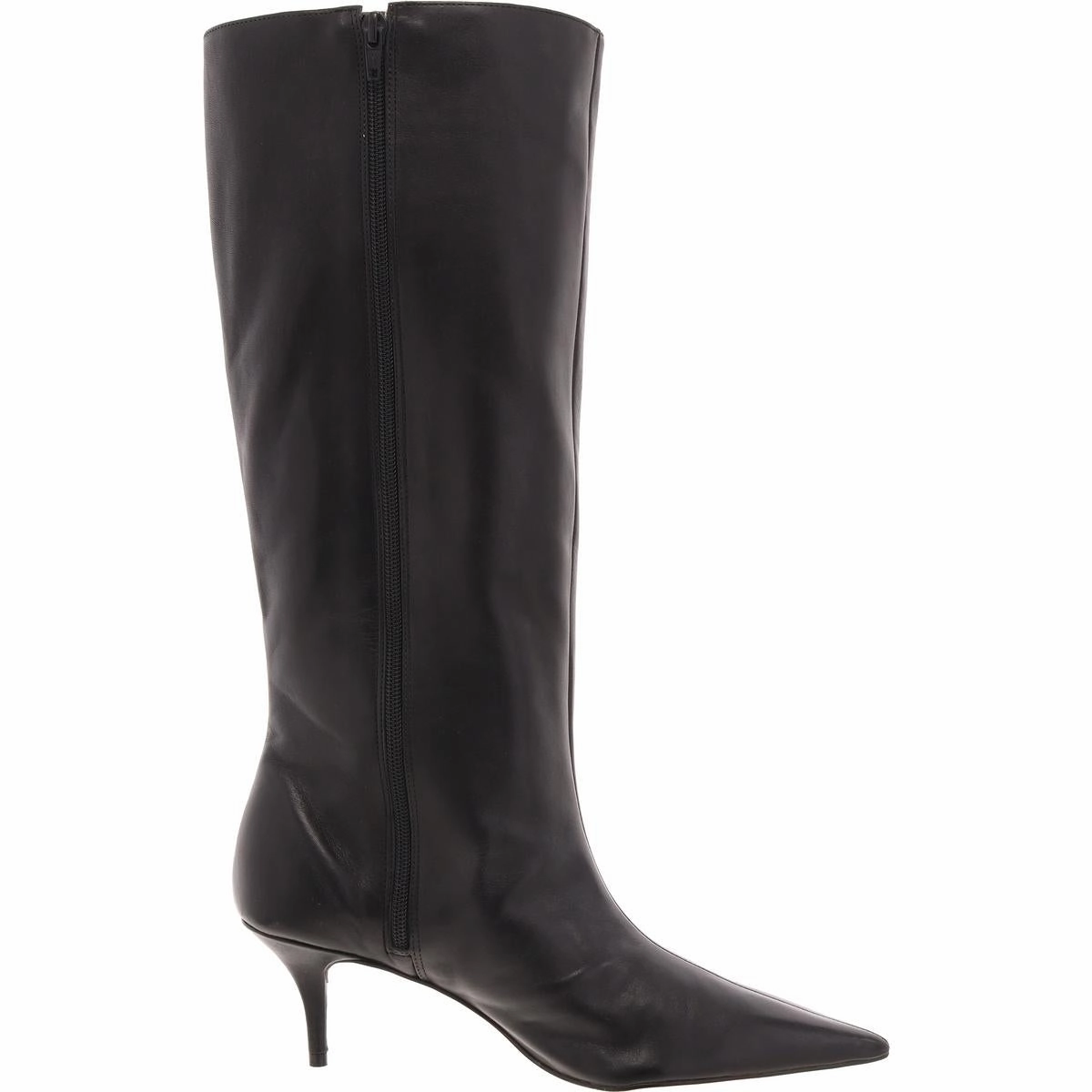 Skye Womens Zipper Knee-High Boots