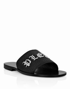 Slides Gothic Plein Mens Sandals outlet deals