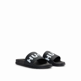 Slides with logo strap Discount Mens Beach Sandals