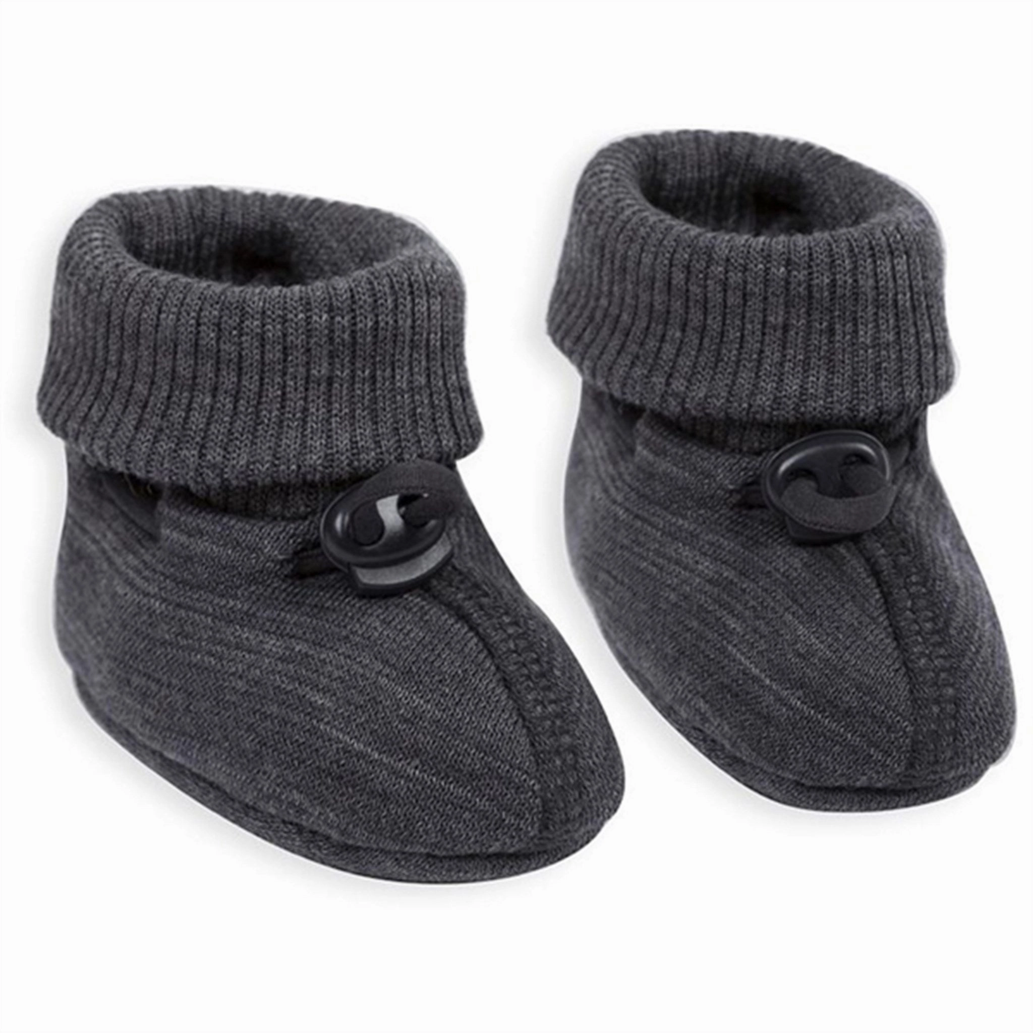 Smallstuff Wool Booties Dark Grey Wool Slippers Kids clearance