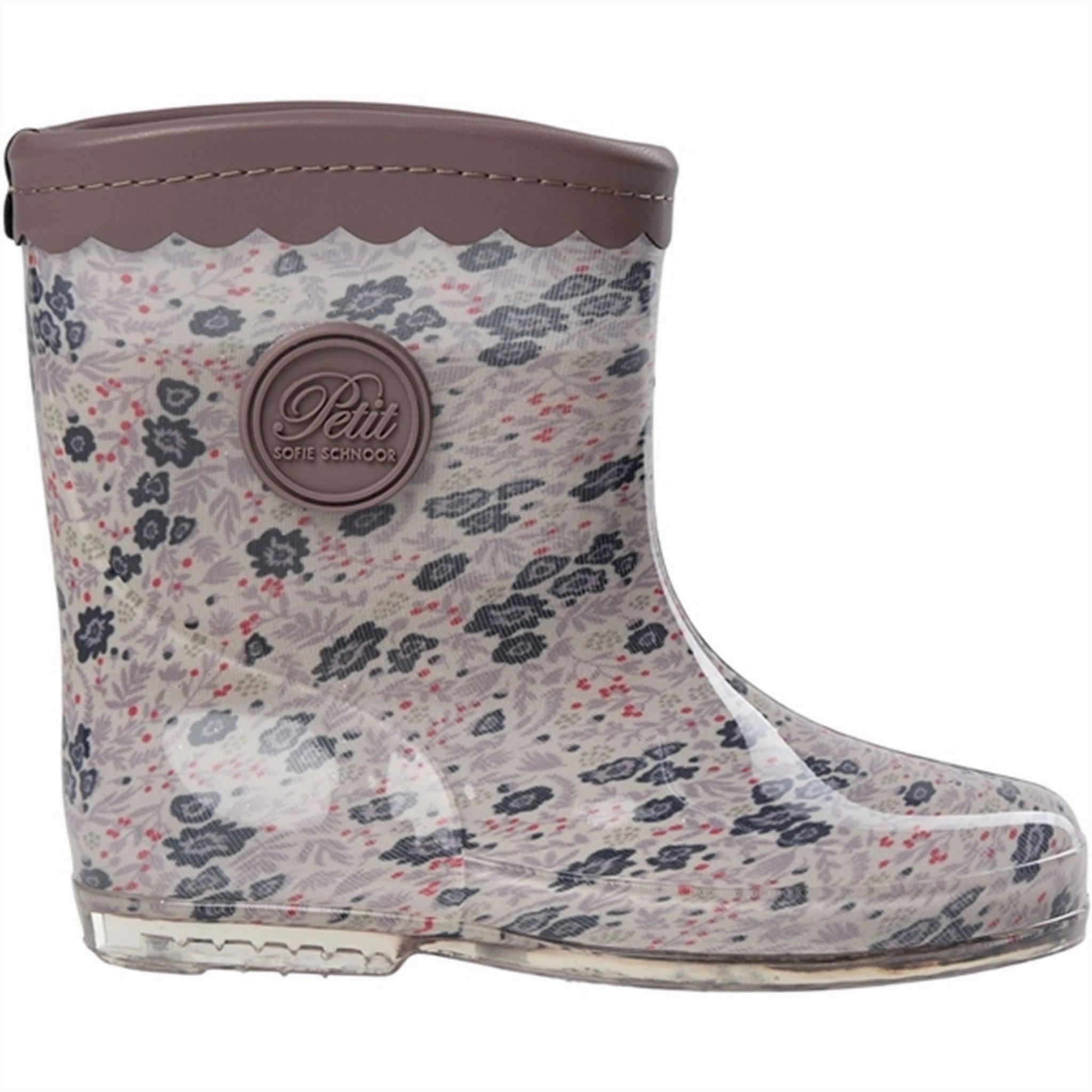 Sofie Schnoor Aop Flower Rain Boot Kids Rain Boots with free shipping