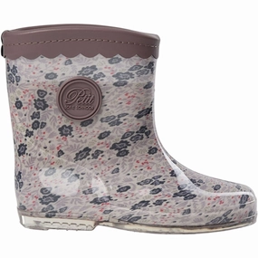 Sofie Schnoor Aop Flower Rain Boot Kids Rain Boots with free shipping