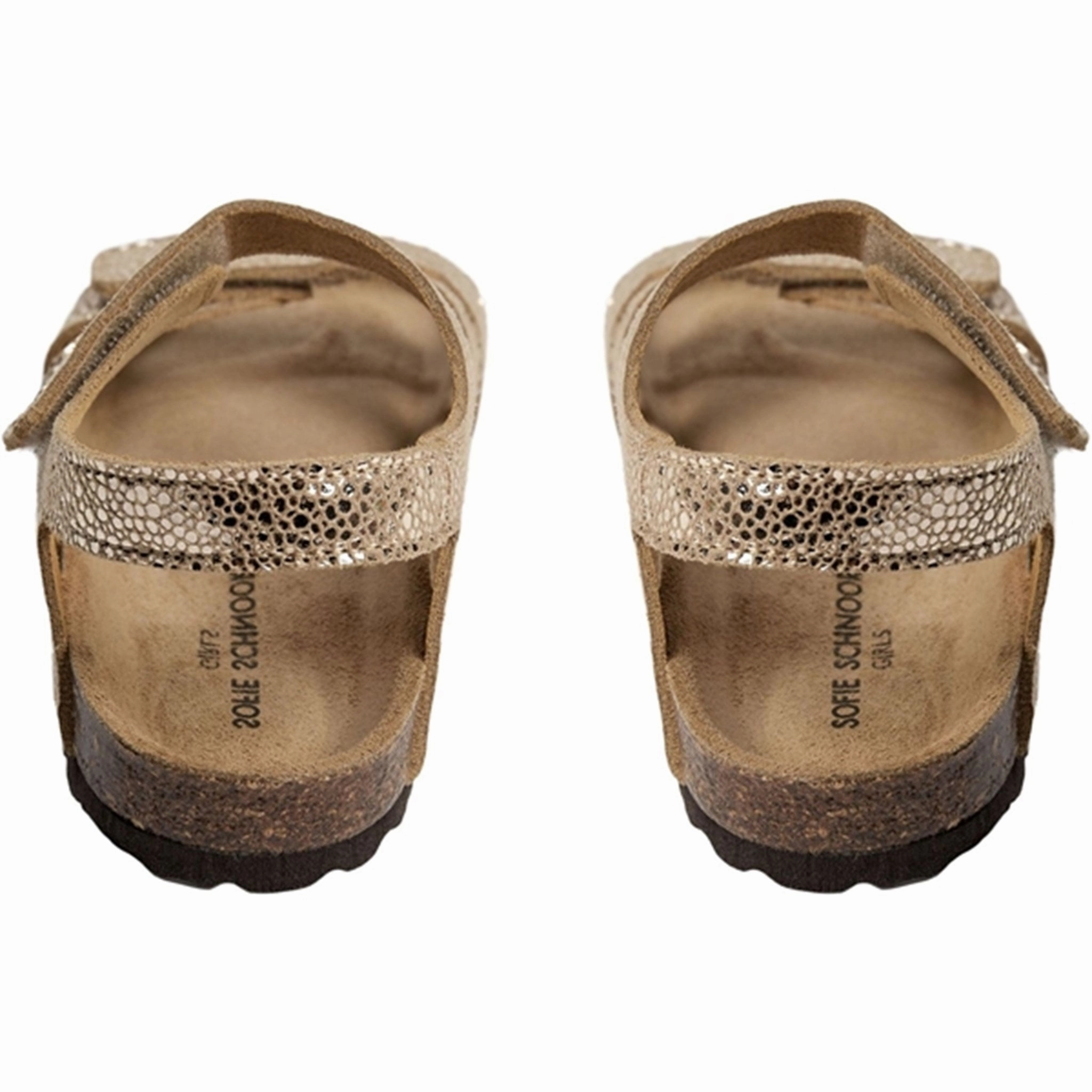 Sofie Schnoor Beige With Gold Sandals