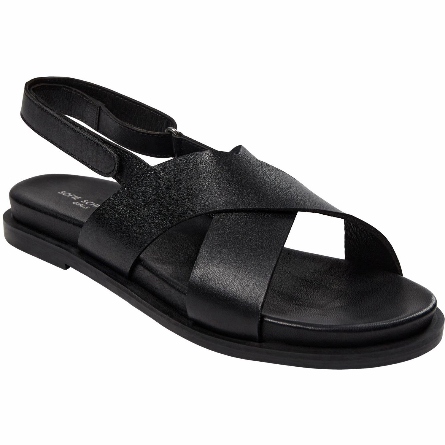 Sofie Schnoor Black Sandal Kids Open Sandals cheap sale