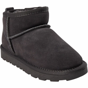 Sofie Schnoor Dark Grey Boots Low Teddy Boots for Kids online deal