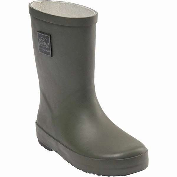 Sofie Schnoor Gummistvler Army Green Kids Rain Boots with free shipping