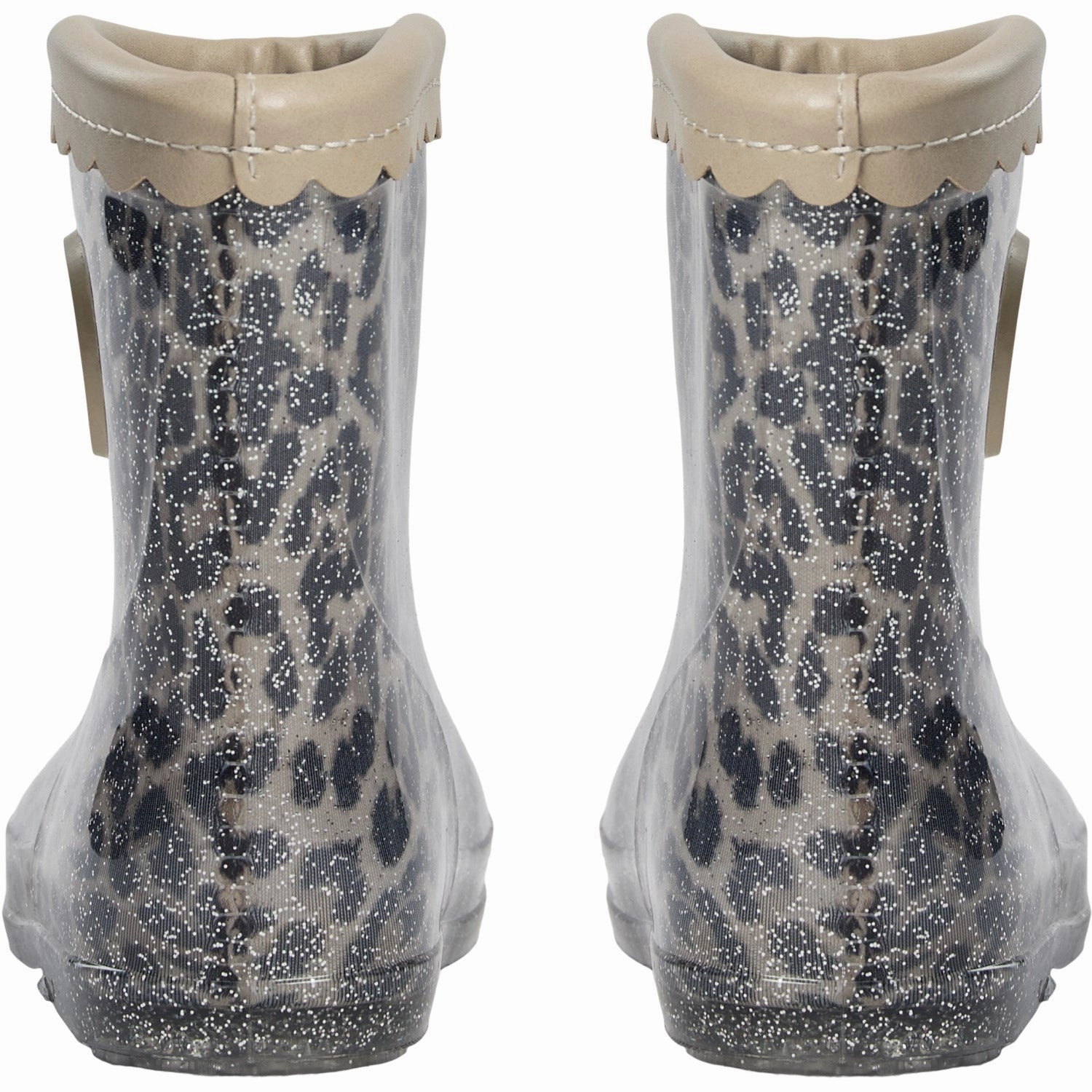 Sofie Schnoor Leopard Perlask Rubberboot