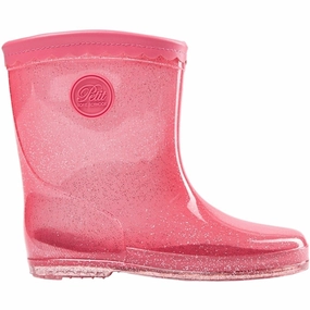 Sofie Schnoor Rubber Boots Coral Pink Kids Rain Boots with free shipping