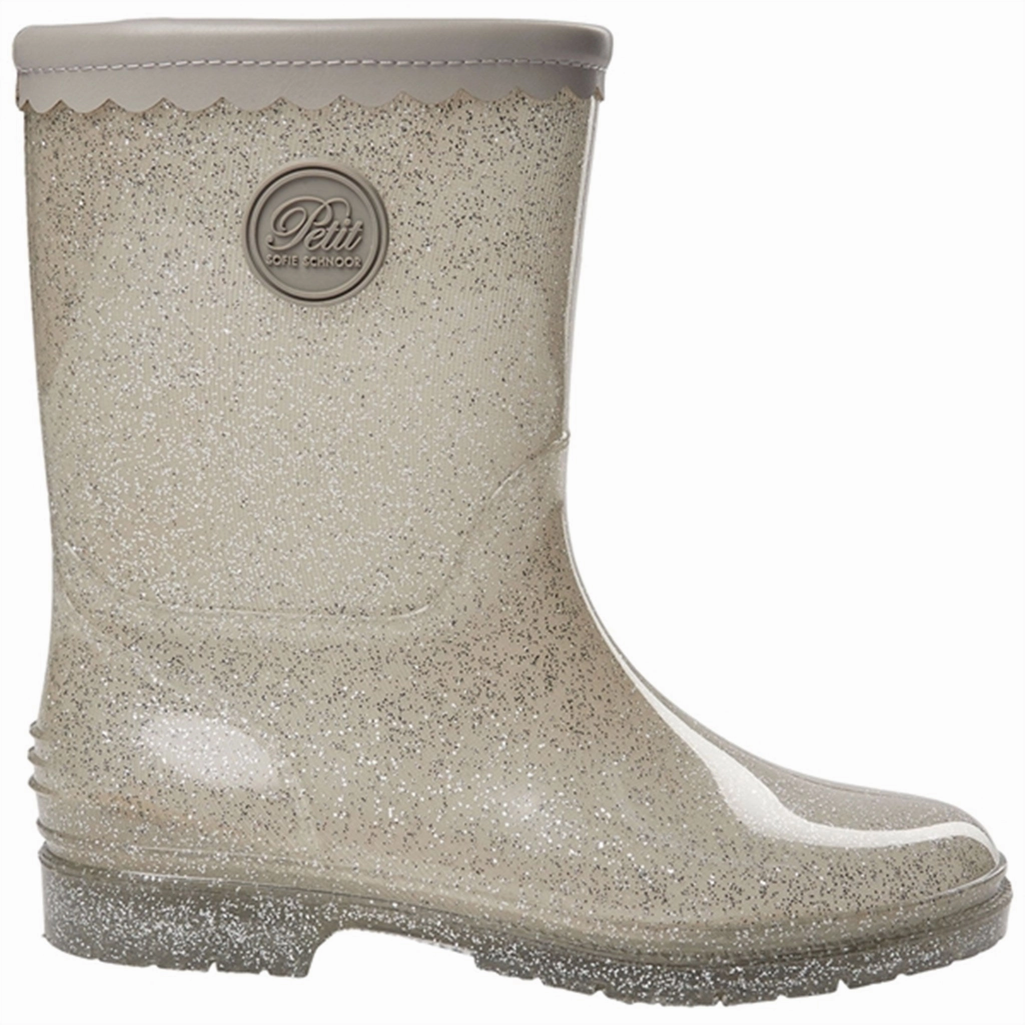 Sofie Schnoor Silver Rain Boot Kids Rain Boots with free shipping
