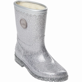 Sofie Schnoor Silver Rubber Boots Rubber Boots With Lining Kids sale
