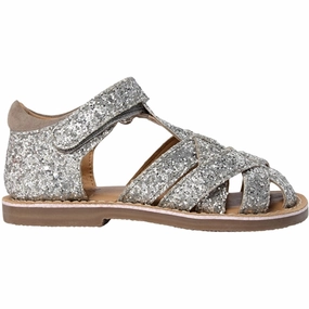 Sofie Schnoor Silver Sandals Kids Closed Toe Sandals promo