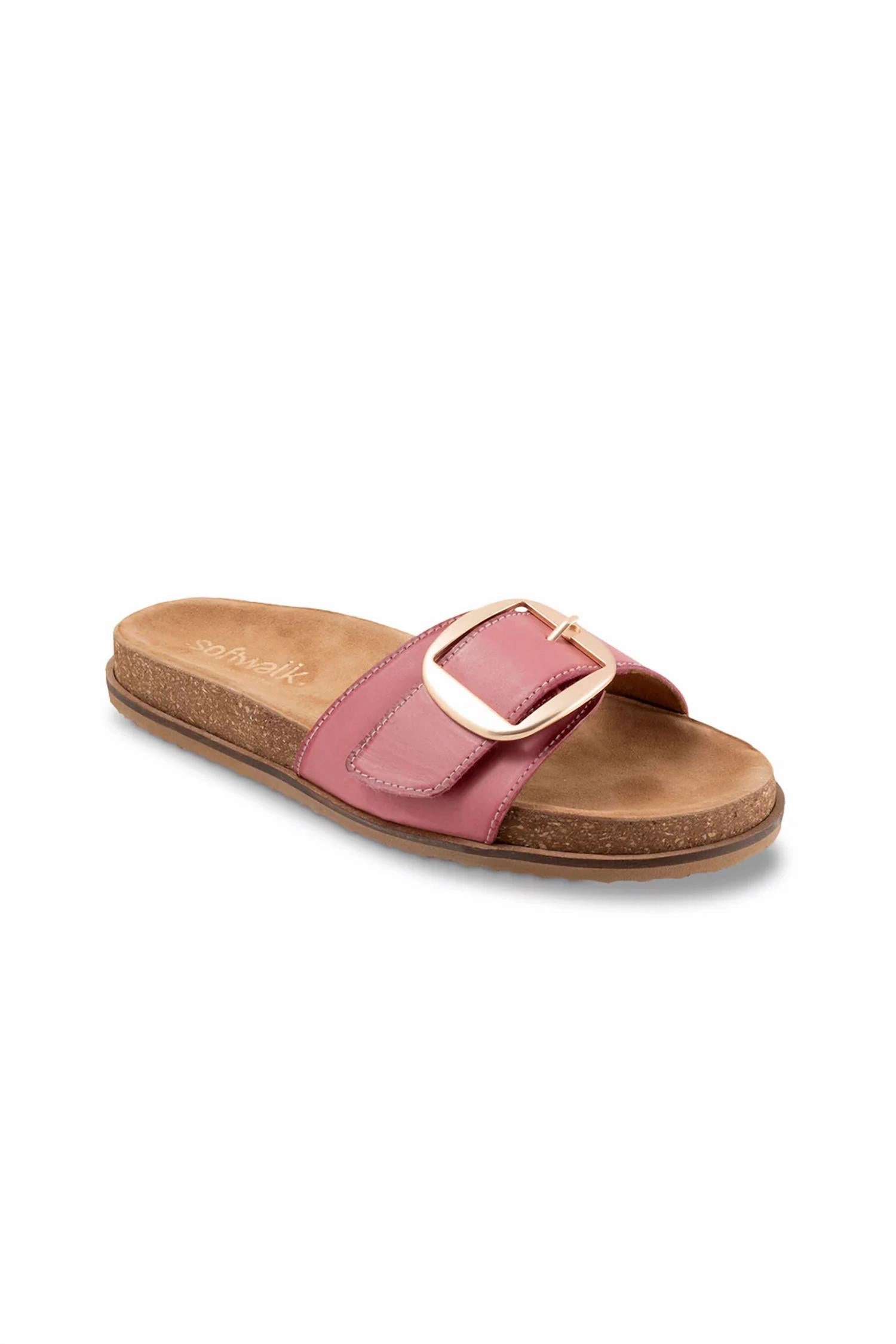 Softwalk Una Sandals In Fuchsia Cozy Womens Slippers discount