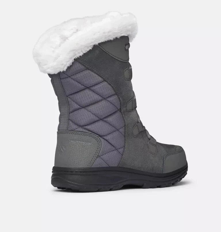 Sorel Ice Maiden II BL1581-051 Women's 10 Gray Waterproof Winter Boots GBNC388