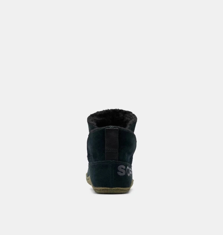 Sorel Nakiska 1876141-011 Slipper Women's US 10 Black Suede Ankle Bootie ZPO3685